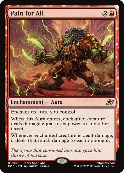 Pain for All (Edge of Eternities) Near Mint Foil