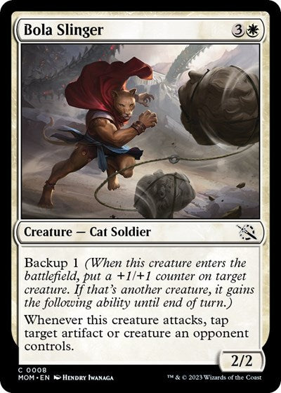 Bola Slinger (March of the Machine) Light Play Foil