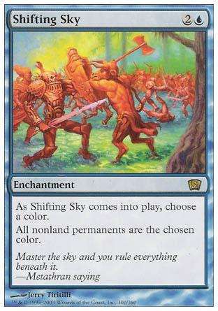 Shifting Sky (8th Edition) Light Play