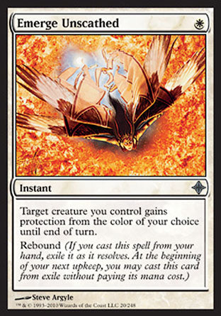 Emerge Unscathed (Rise of the Eldrazi) Light Play