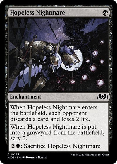 Hopeless Nightmare (Wilds of Eldraine) Light Play