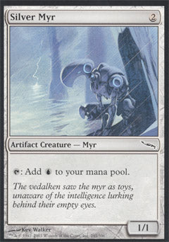 Silver Myr (Mirrodin) Light Play