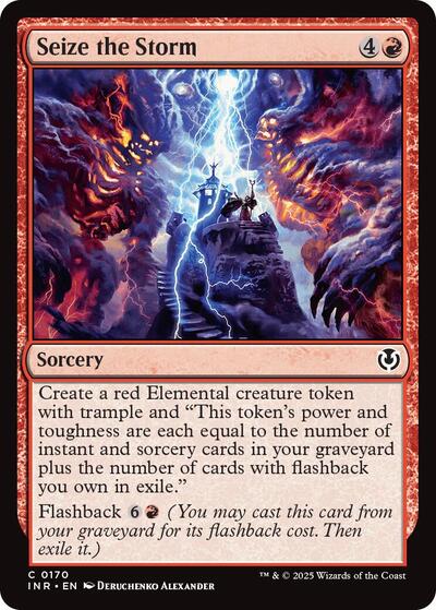 Seize the Storm (Innistrad Remastered) Light Play Foil