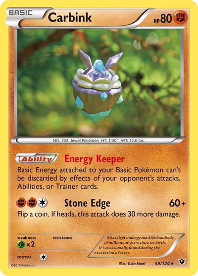 Carbink (49) (XY - Fates Collide) Near Mint