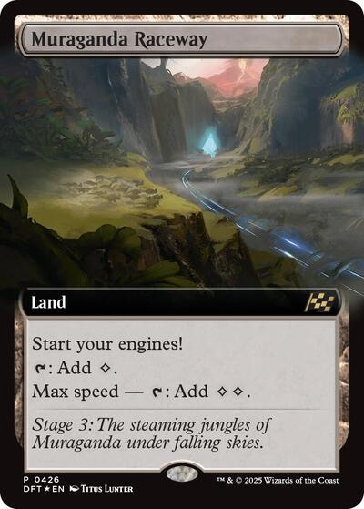 Muraganda Raceway (0426) (Extended Art) (Aetherdrift) Near Mint Foil