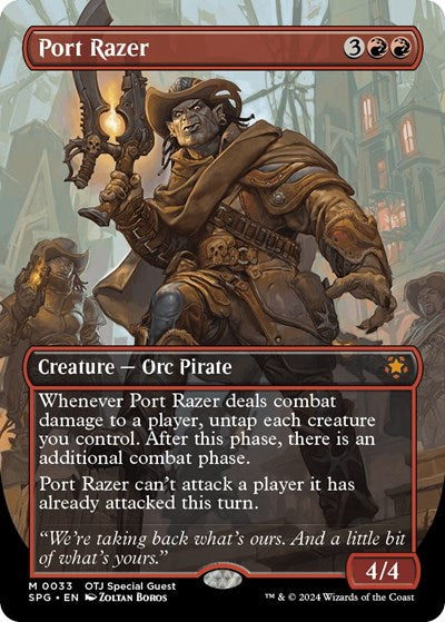 Port Razer (Borderless) (Special Guests) Near Mint