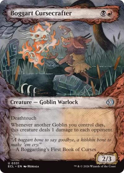 Boggart Cursecrafter (Showcase) (Lorwyn Eclipsed) Near Mint