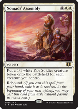 Nomads' Assembly (Commander 2014 Edition) Light Play