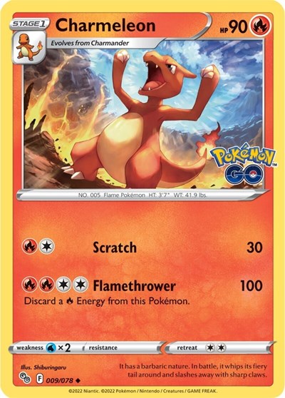 Charmeleon (Pokemon GO) Near Mint