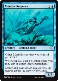 Merrow Reejerey (Duel Decks: Merfolk vs Goblins) Light Play