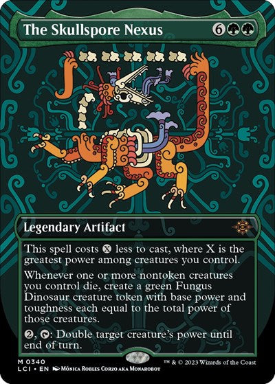 The Skullspore Nexus (Borderless) (The Lost Caverns of Ixalan) Near Mint Foil