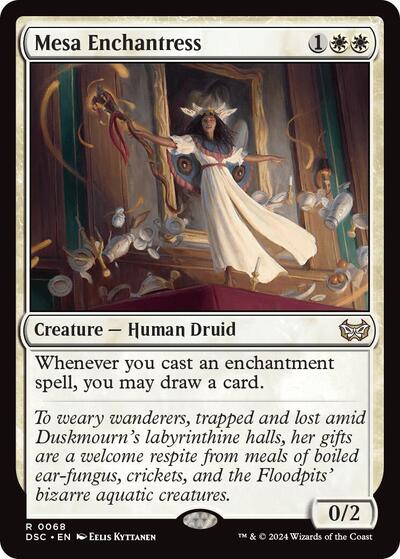 Mesa Enchantress (Commander: Duskmourn: House of Horror) Near Mint