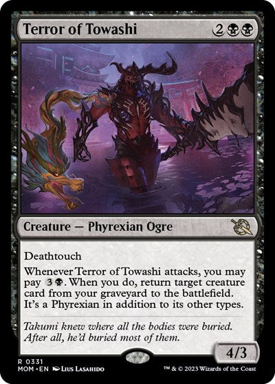 Terror of Towashi (March of the Machine) Near Mint Foil