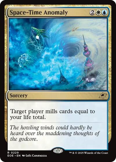 Space-Time Anomaly (Edge of Eternities) Near Mint Foil