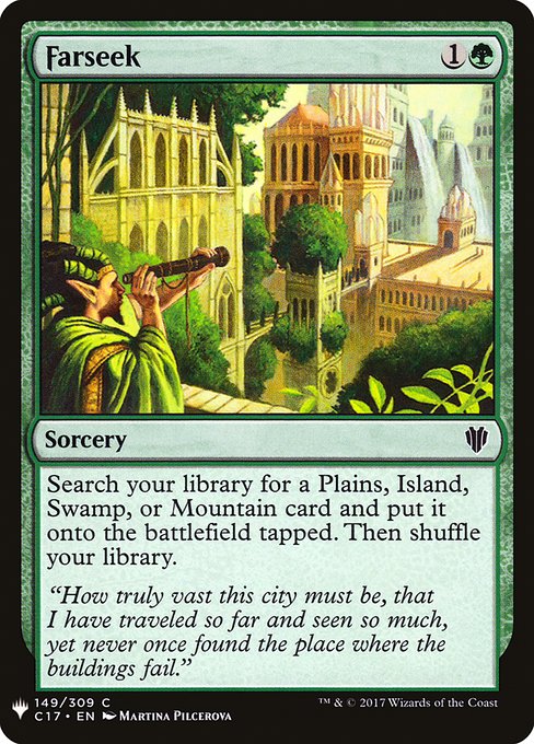 Farseek (Mystery Booster) Light Play