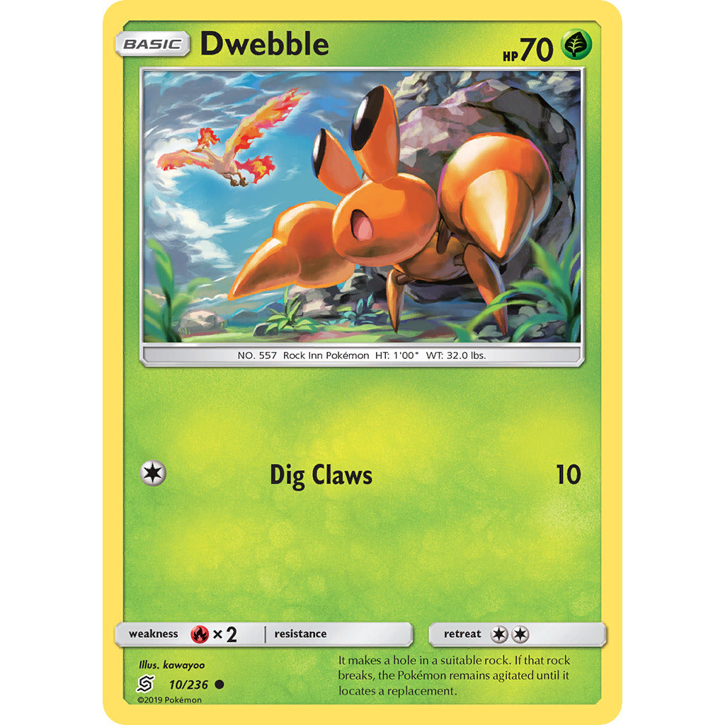 Dwebble (SM - Unified Minds) Near Mint Reverse Holofoil