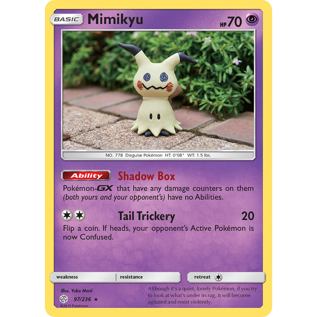 Mimikyu (97) (SM - Cosmic Eclipse) Near Mint Reverse Holofoil