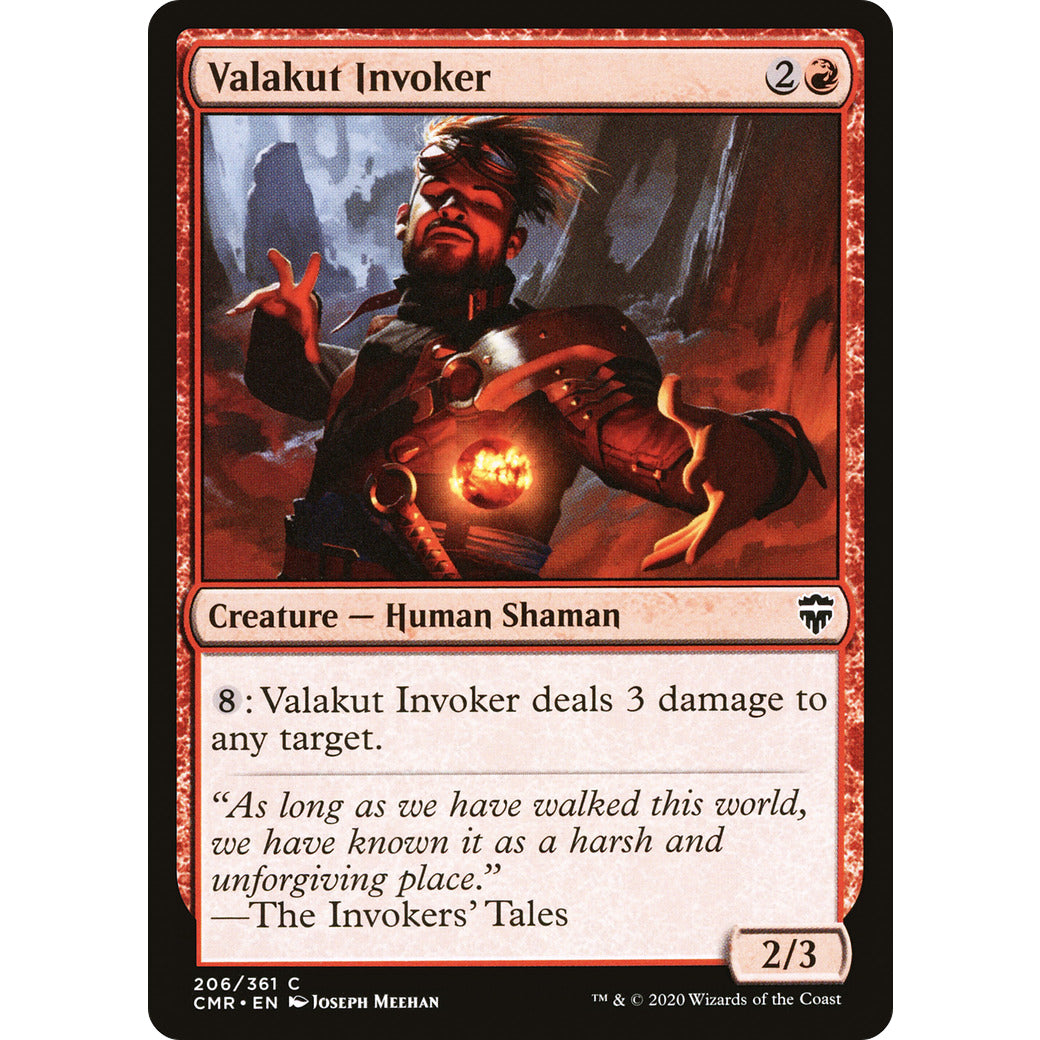 Valakut Invoker (Commander Legends) Near Mint Foil