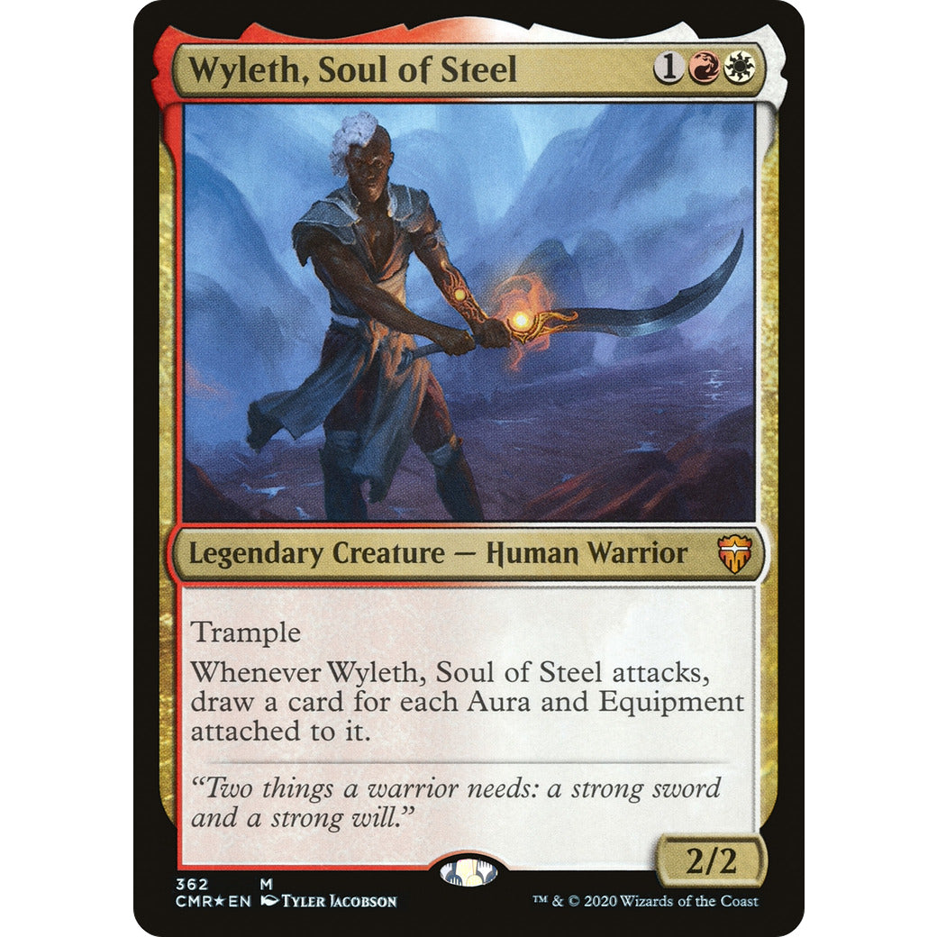 Wyleth, Soul of Steel (Commander 2020 Commander Legends) Light Play Foil