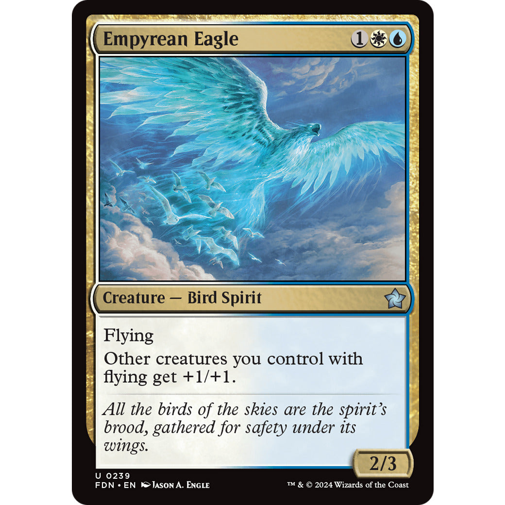 Empyrean Eagle (Foundations) Near Mint Foil