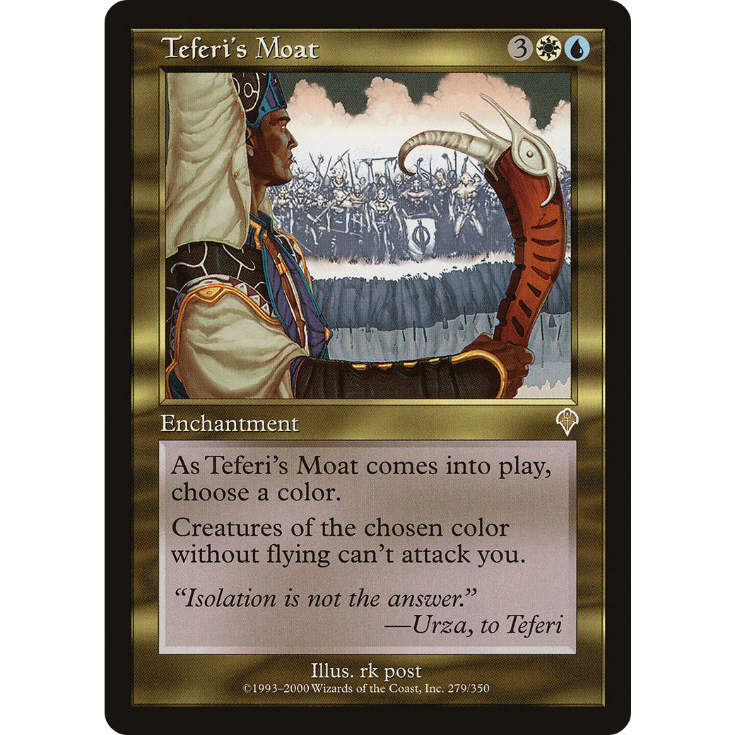 Teferi's Moat (Invasion) Light Play