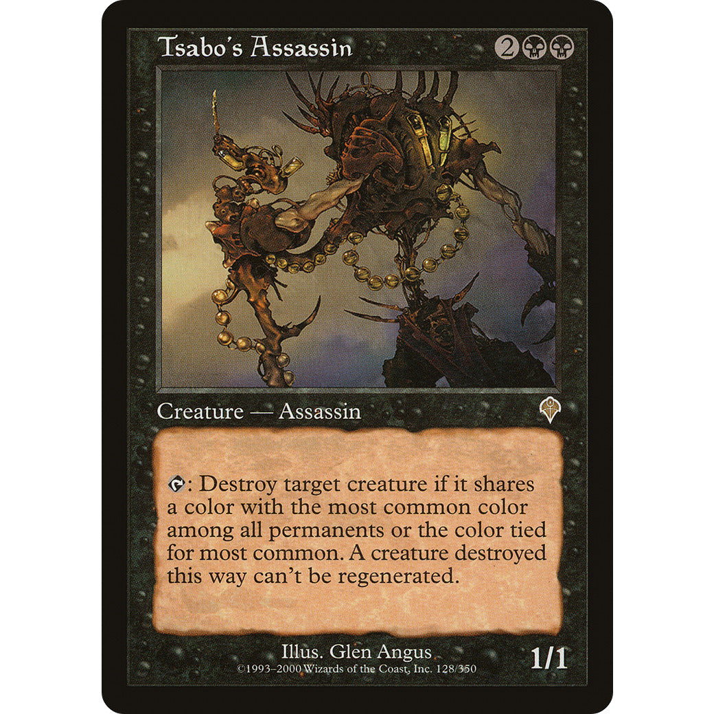 Tsabo's Assassin (Invasion) Light Play