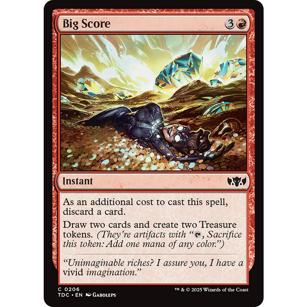Big Score (Commander: Tarkir: Dragonstorm) Near Mint