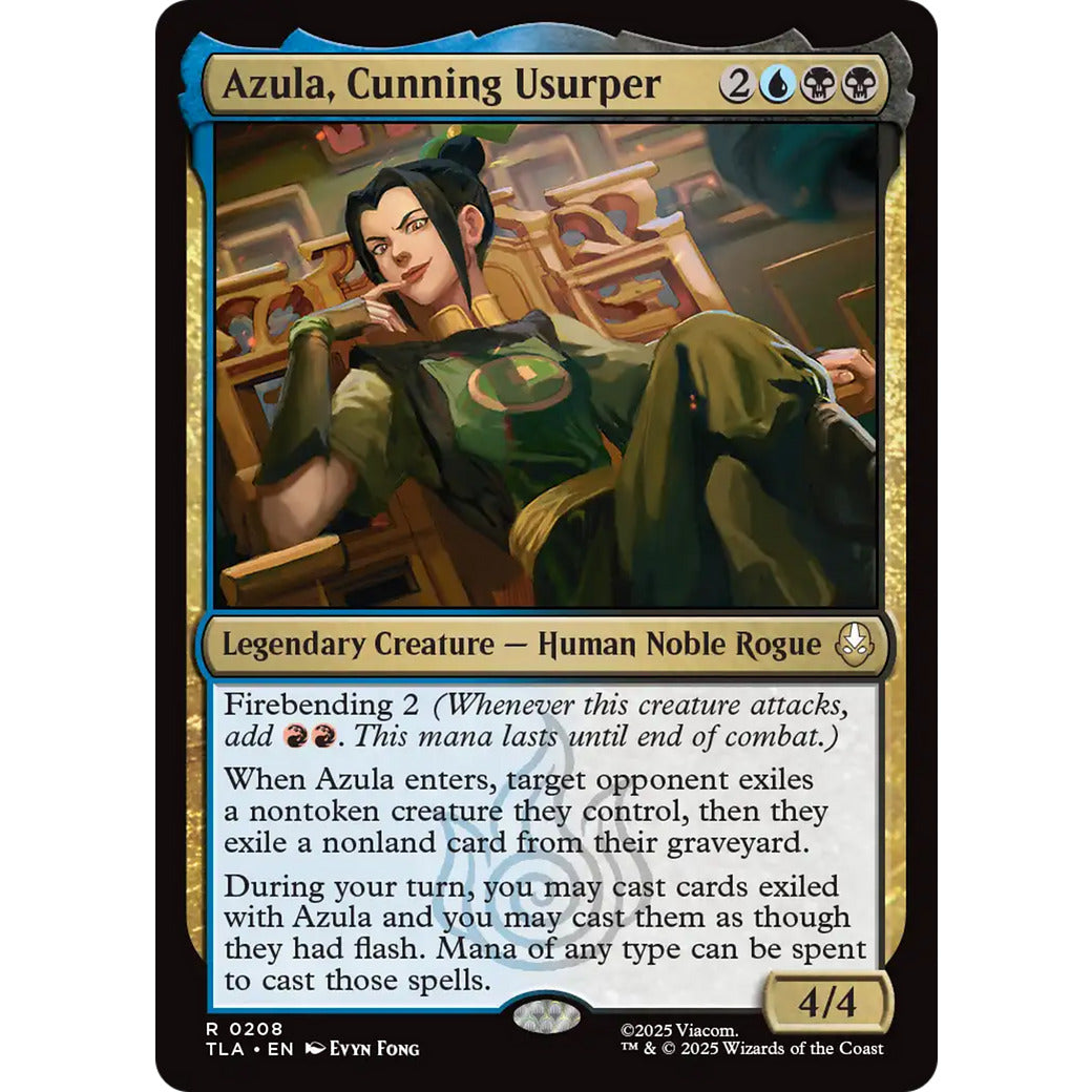 Azula, Cunning Usurper (Avatar: The Last Airbender) Near Mint