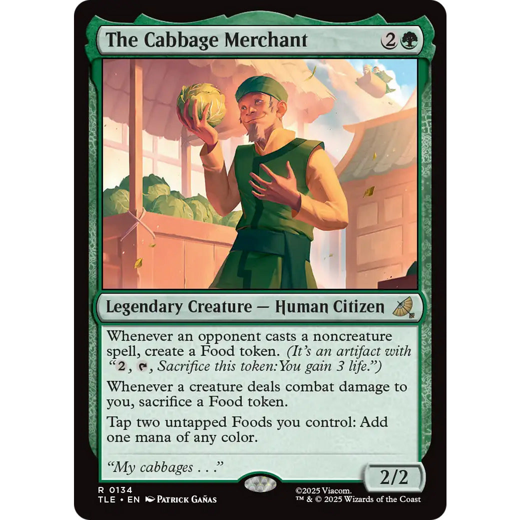 The Cabbage Merchant (Avatar: The Last Airbender: Eternal-Legal) Near Mint