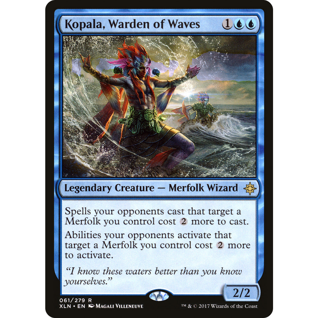 Kopala, Warden of Waves (Ixalan) Light Play Foil