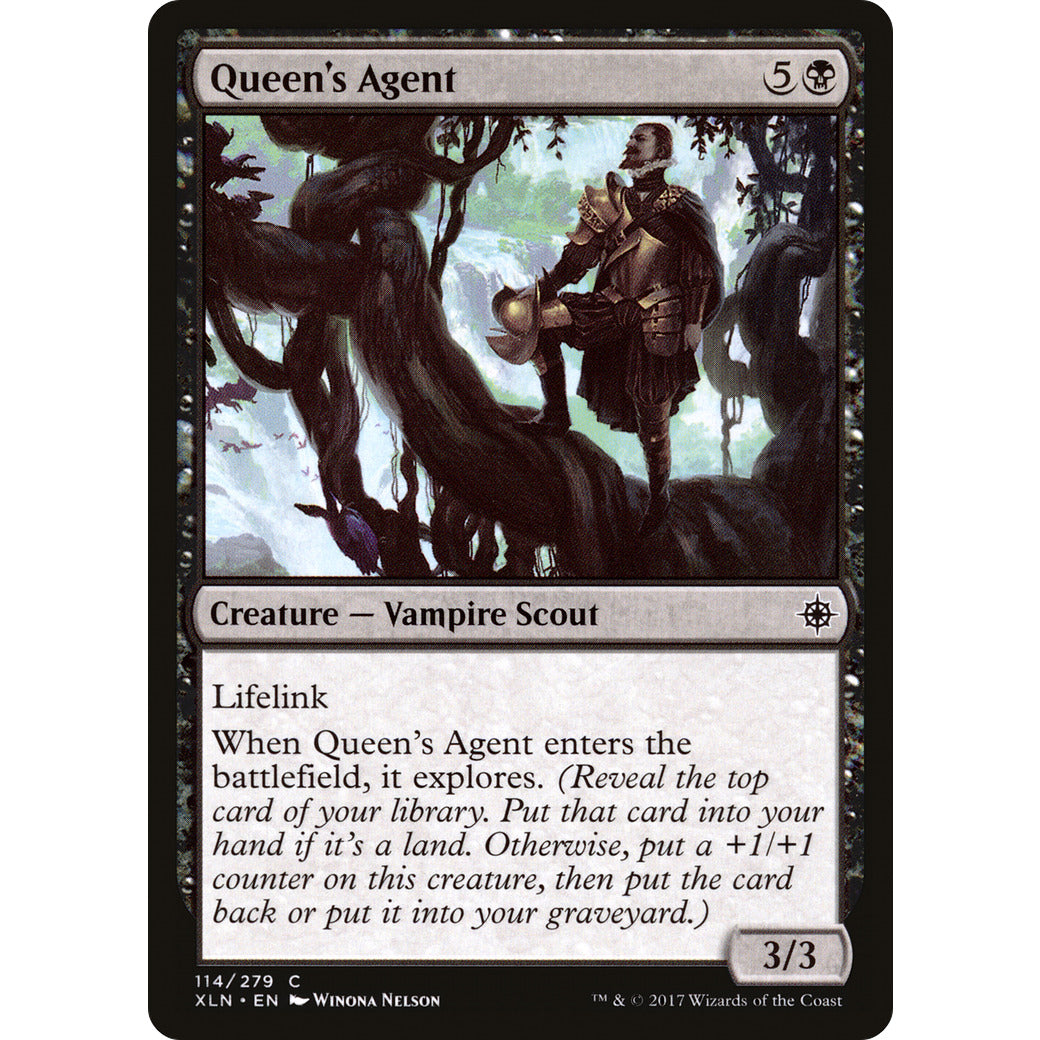 Queen's Agent (Ixalan) Light Play Foil
