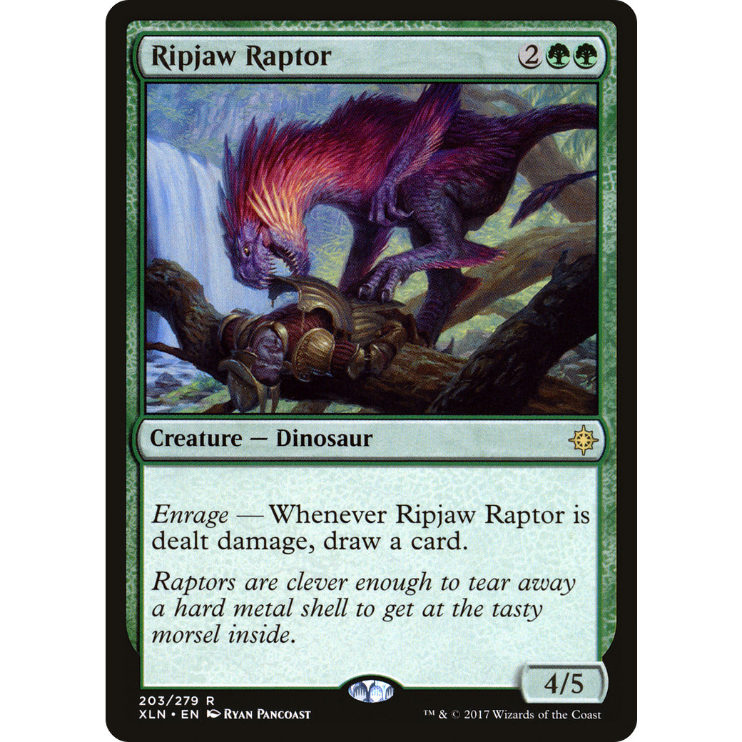Ripjaw Raptor (Ixalan) Light Play