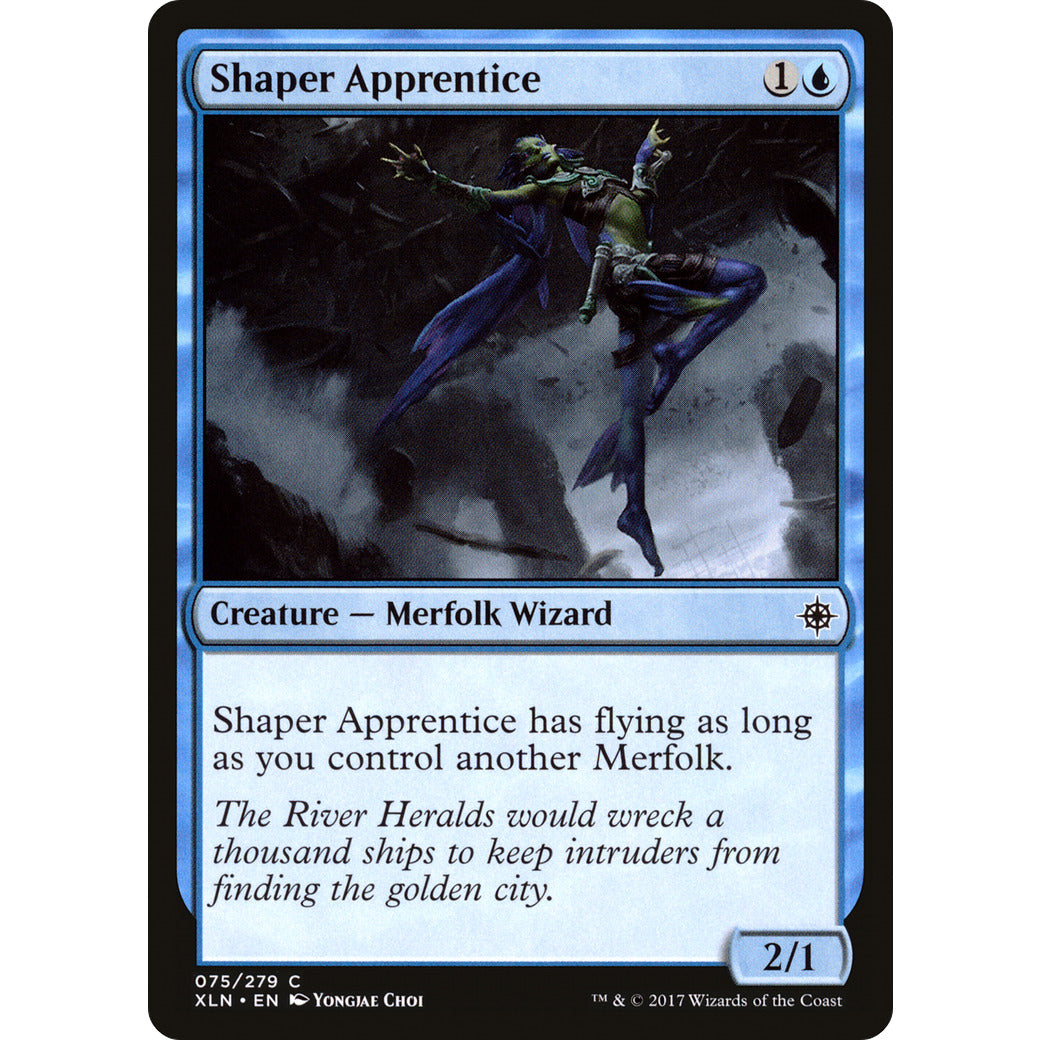 Shaper Apprentice (Ixalan) Light Play Foil