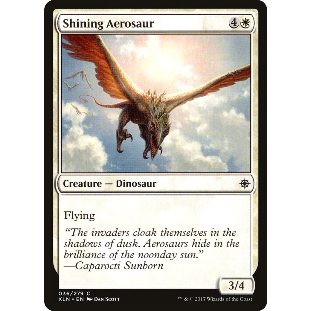Shining Aerosaur (Ixalan) Light Play Foil