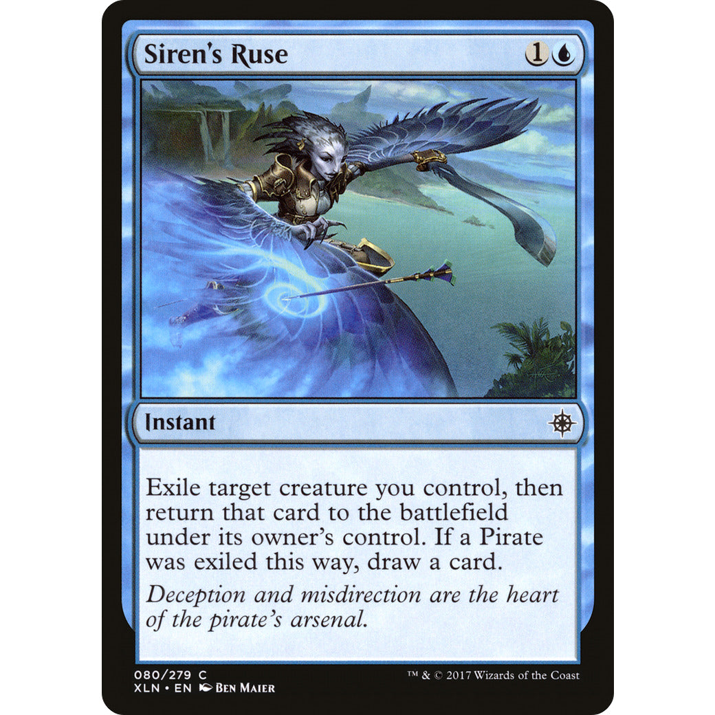 Siren's Ruse (Ixalan) Light Play Foil