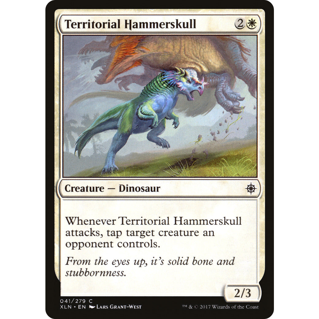 Territorial Hammerskull (Ixalan) Light Play Foil