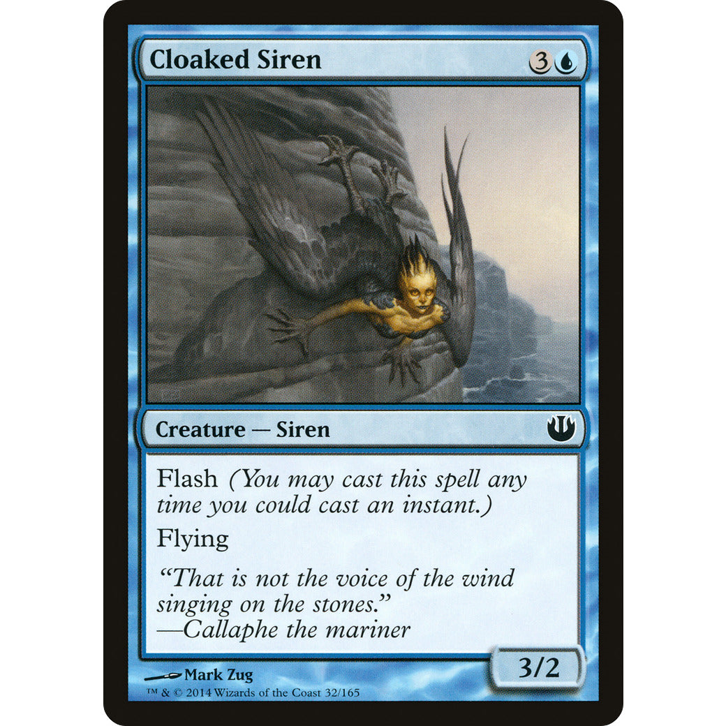 Cloaked Siren (Journey into Nyx) Light Play Foil