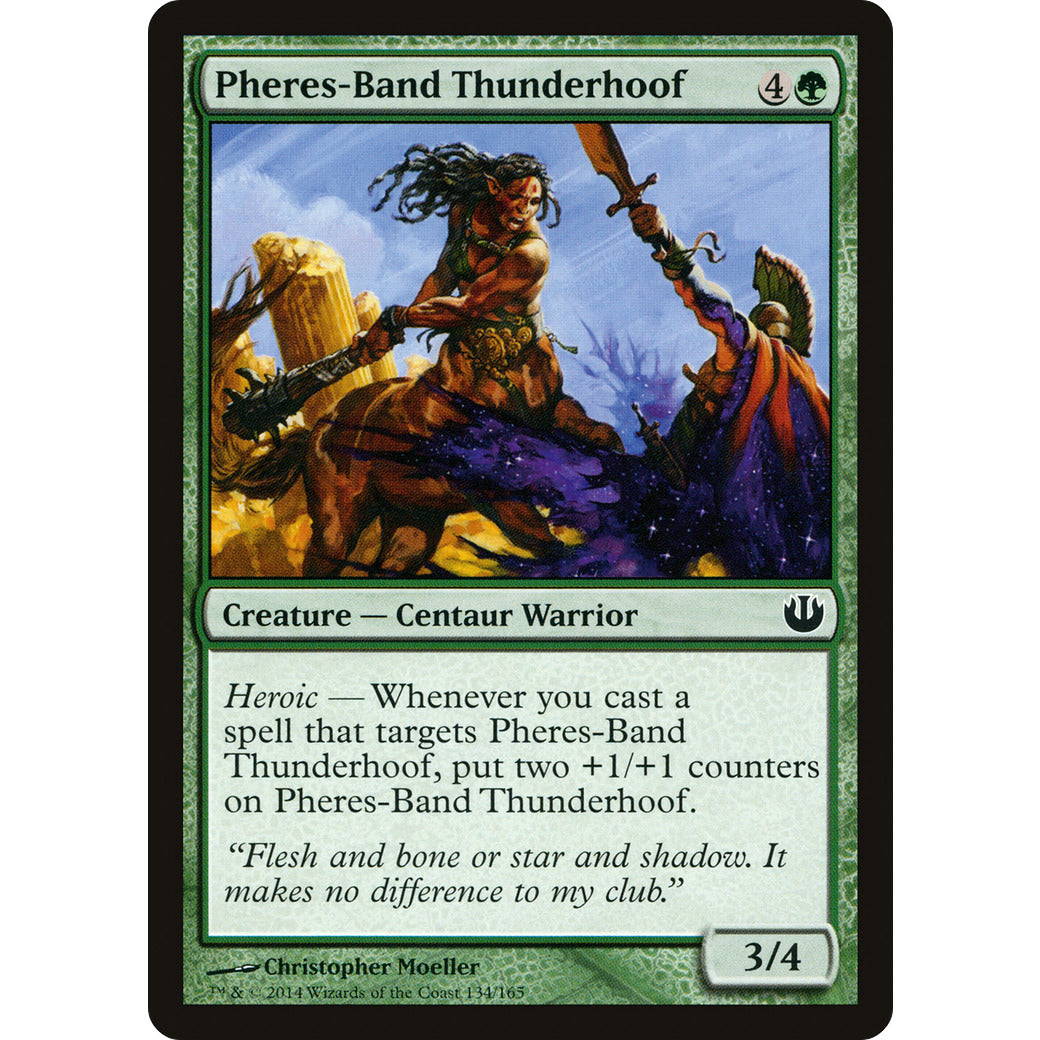 Pheres-Band Thunderhoof (Journey into Nyx) Light Play Foil