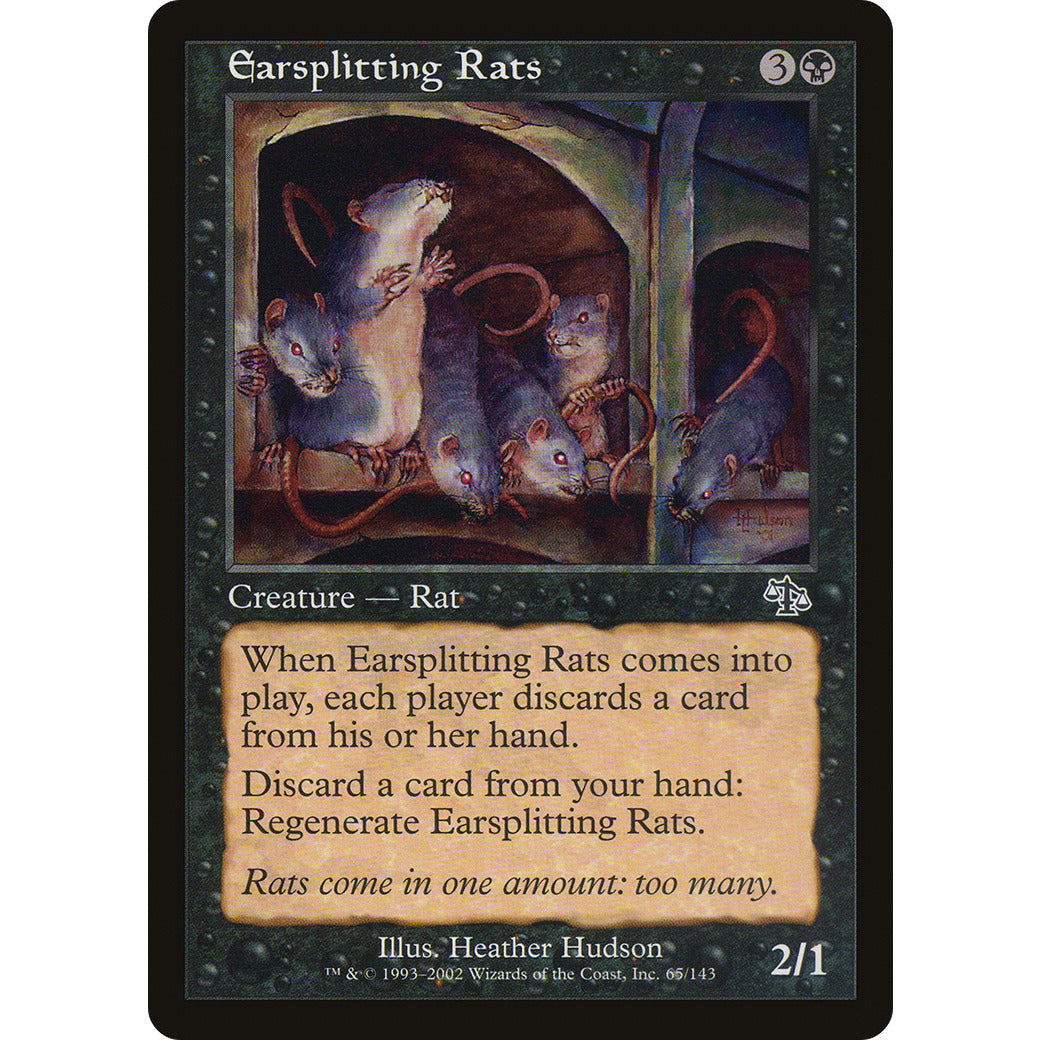 Earsplitting Rats (Judgment) Light Play