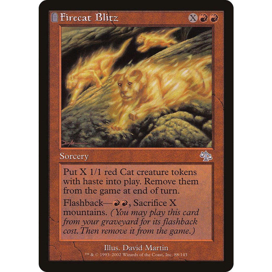 Firecat Blitz (Judgment) Light Play