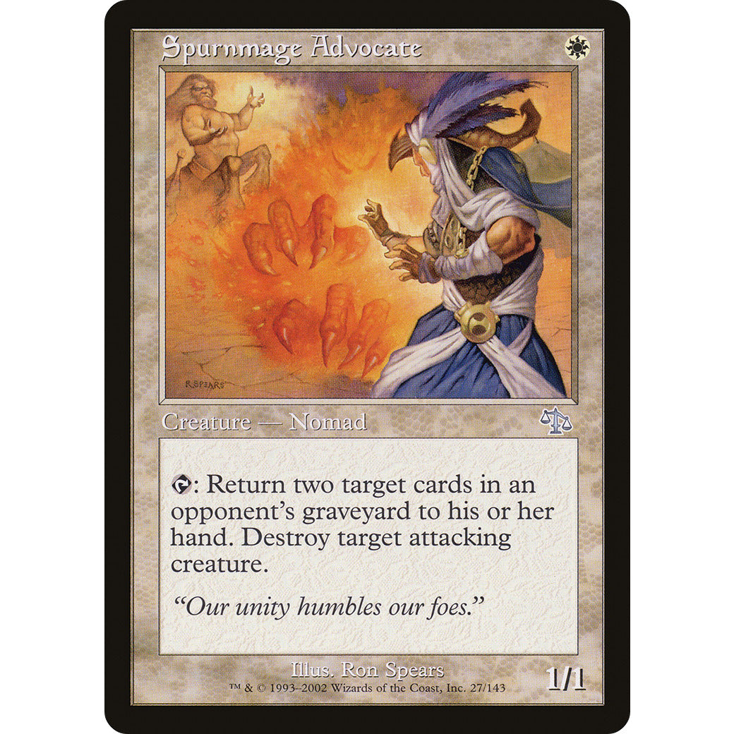 Spurnmage Advocate (Judgment) Light Play