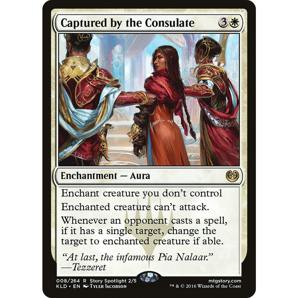 Captured by the Consulate (Kaladesh) Light Play Foil