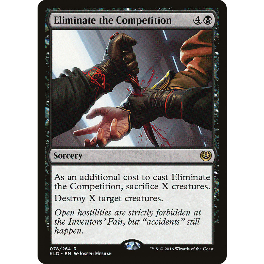 Eliminate the Competition (Kaladesh) Light Play Foil