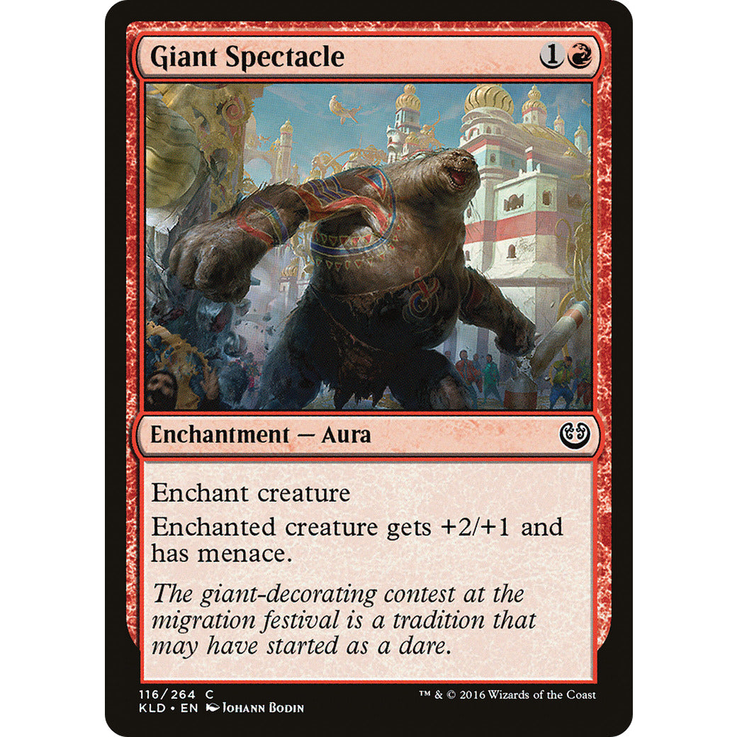 Giant Spectacle (Kaladesh) Light Play Foil