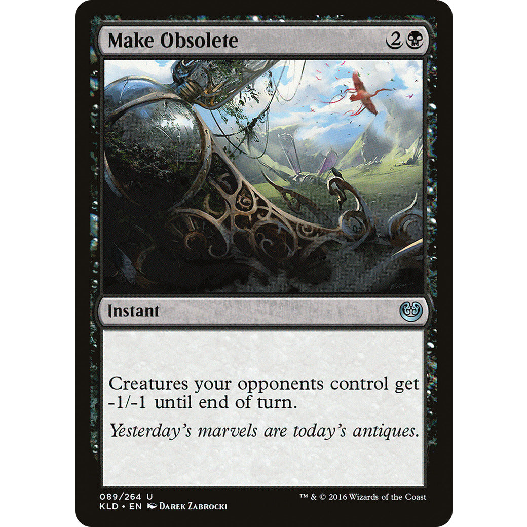 Make Obsolete (Kaladesh) Light Play Foil