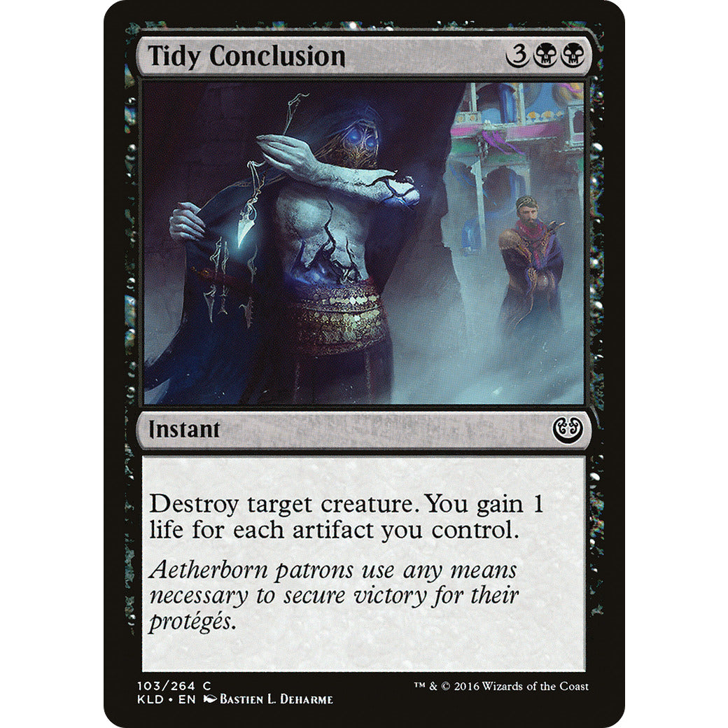 Tidy Conclusion (Kaladesh) Light Play Foil