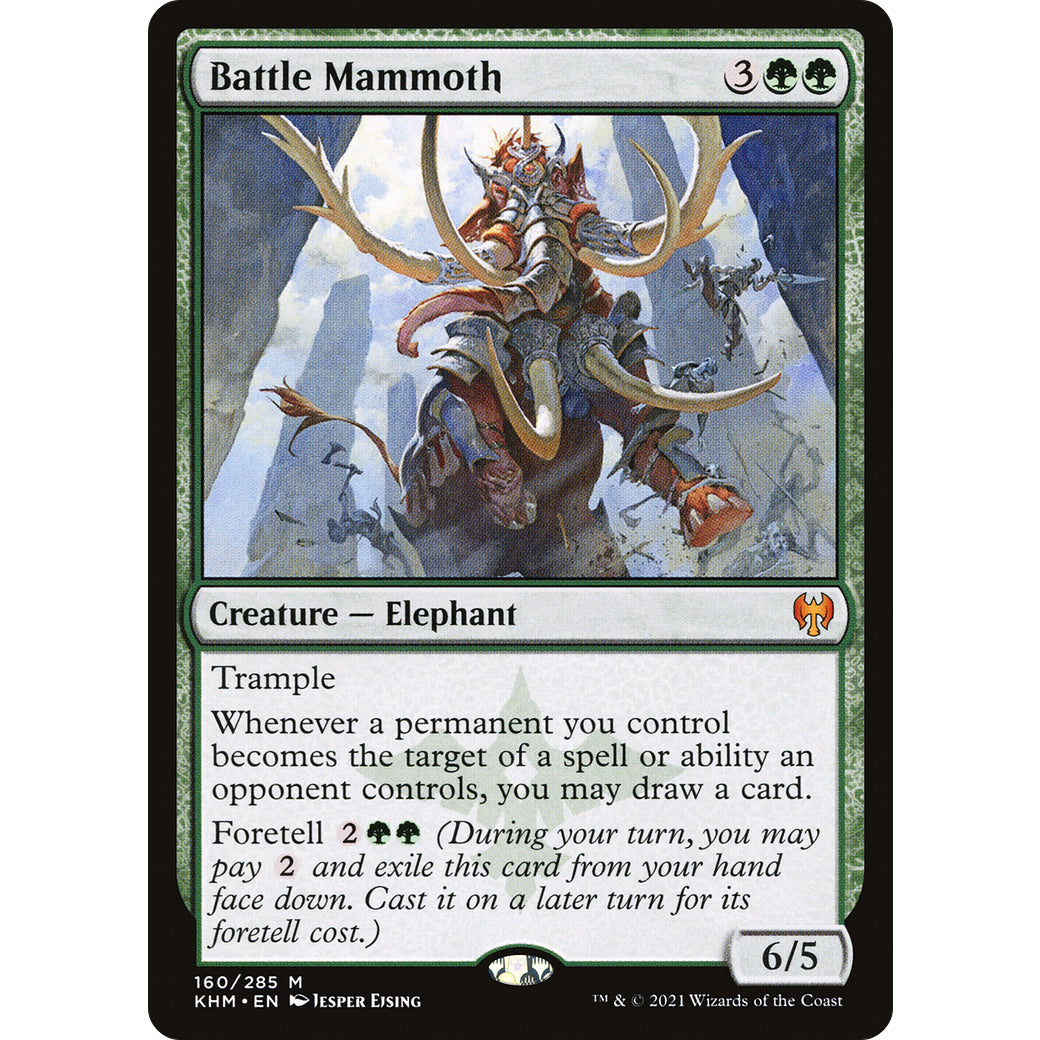 Battle Mammoth (Kaldheim) Near Mint