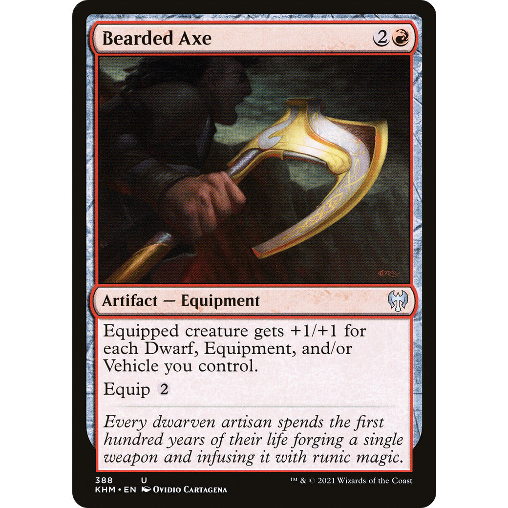 Bearded Axe (Kaldheim) Light Play