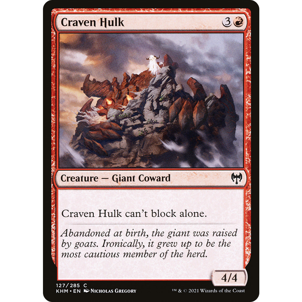 Craven Hulk (Kaldheim) Near Mint Foil