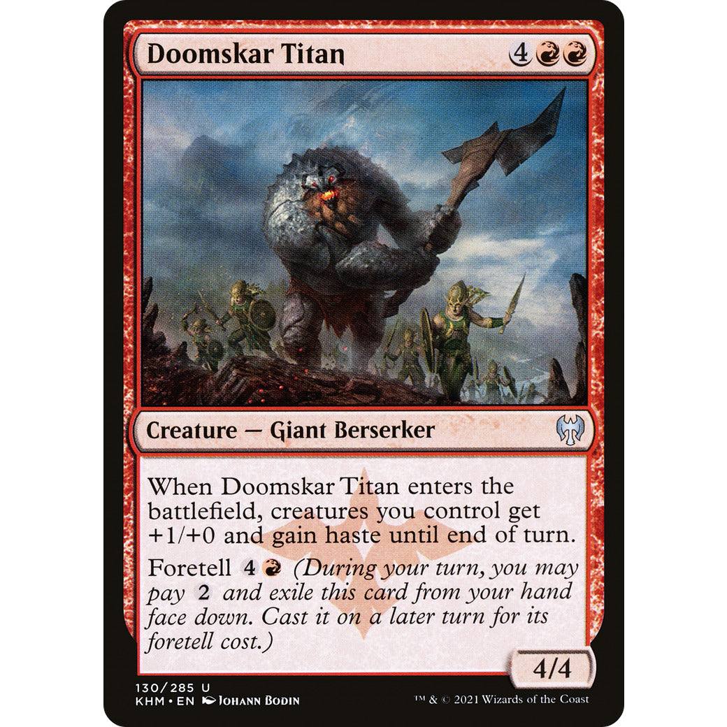 Doomskar Titan (Kaldheim) Near Mint Foil